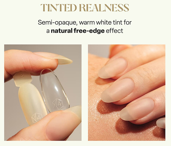 Natural Looking Nails Apres Bare Gel X 