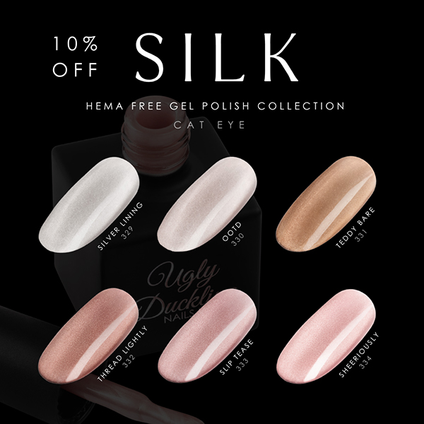Ugly Duckling Silk Collection full gel polish kit – available online at Canada Nail Supplies